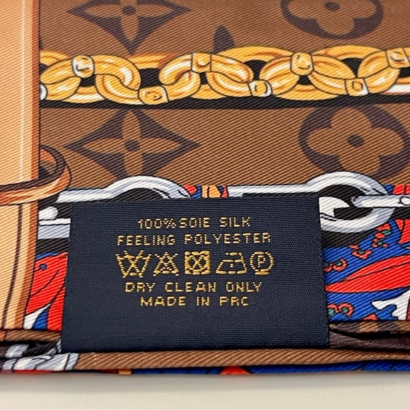 100% Silk Equestrian & Heritage Charm Skinny Scarf / Twilly - Picture 5 of 6